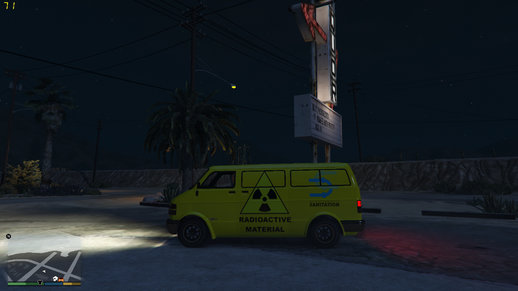 Radioactive Material Transportation Livery for Bravado Youga