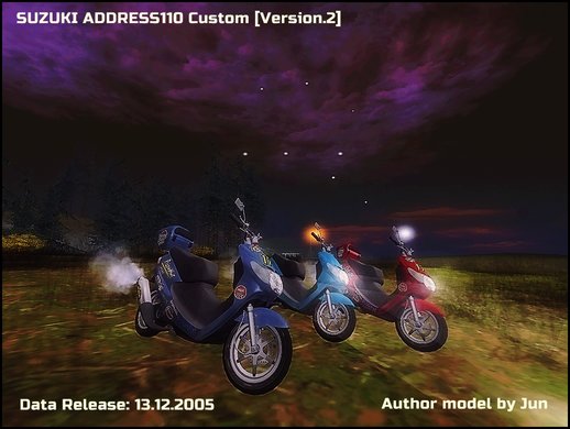 SUZUKI ADDRESS110 Custom [Version.2]