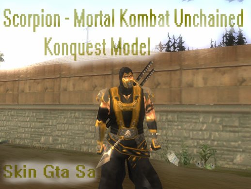 Scorpion - Mortal Kombat Unchained - Konquest Model