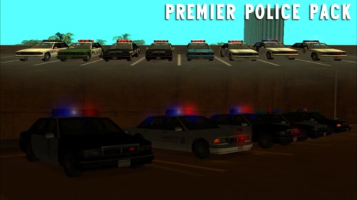 GTA SA - Premier Police Pack