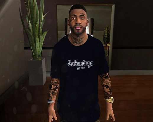 New Face With Tattoos For Franklin