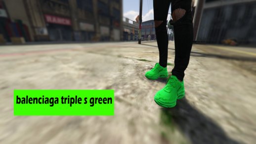 Balenciaga Triple S Green