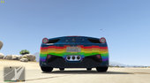 Ferrari 458 Spyder Deadmau5 Purrari livery