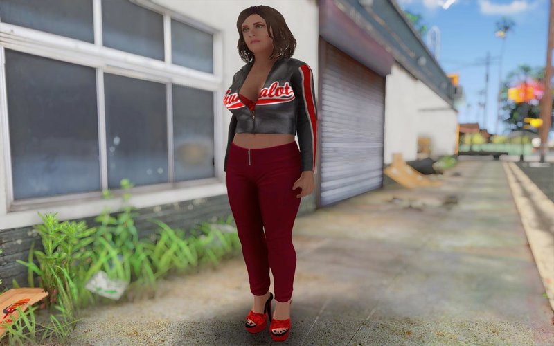 Gta San Andreas Amanda The Hot V Mod Gtainside Com