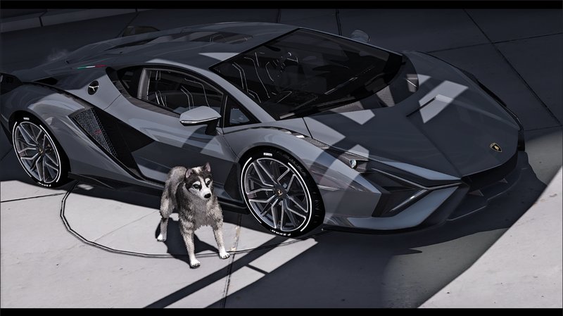 GTA 5 2020 Lamborghini Sian  Air Spoiler Mod ...