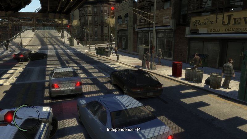 GTA 4 Extra Peds and Traffic in Star Junction Mod 