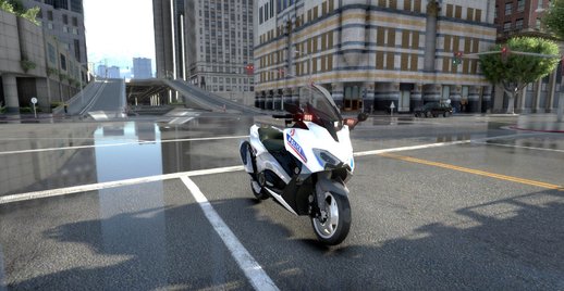 YAMAHA TMAX 530 DX POLICE BIKE [replace]