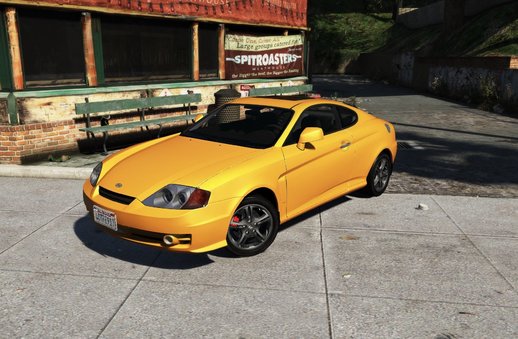 Hyundai Tuscani Tiburon Coupe [Addon | Tuning | LODs | Template ]