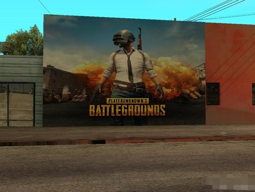 PUBG Wallgraffiti