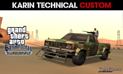 GTA V Karin Technical Custom [SA Style]