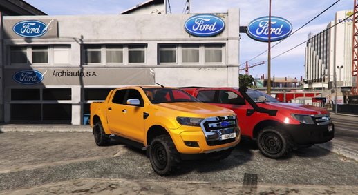 2016 Ford Ranger [Add-on/replace/trailer/livery/template]