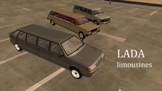 LADA Limousines For Full CJ's Gang (v2)