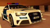 Audi RS4 Avant Magyar Rendőrség [Updated Version]