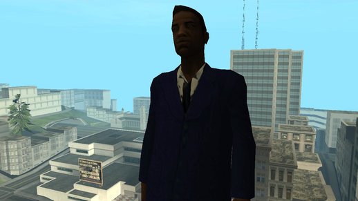 Black Male Young Blue Suit with Tie/ Jizzy reskin (512 x 512)