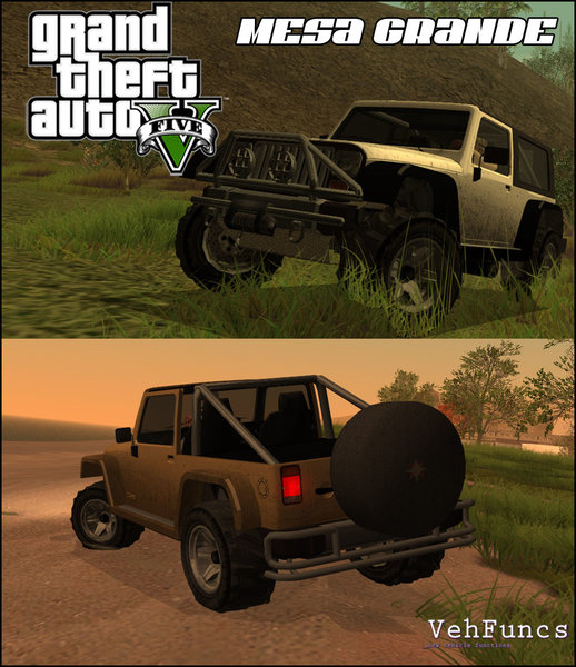 SA] GTA V Vehicles to SA by _F_ (carros convertidos do GTA V