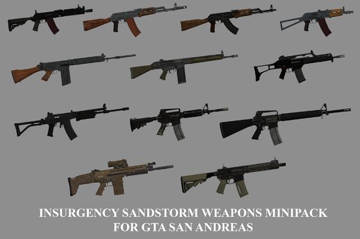 Insurgency Sandstorm Weapons Minipack