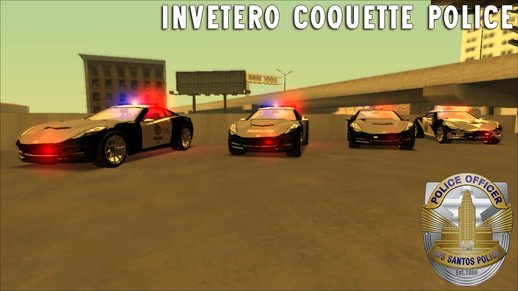 GTA 5 Invetero Coquette Police