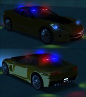 GTA 5 Invetero Coquette Police