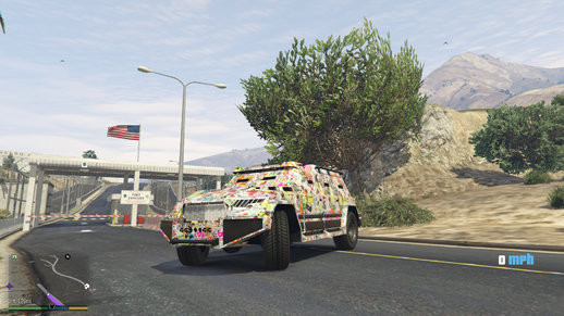 Stickerbomb Camo For Gunrunning Vehicles