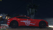 Arsenal Livery For Ferrari F12 Berlinetta