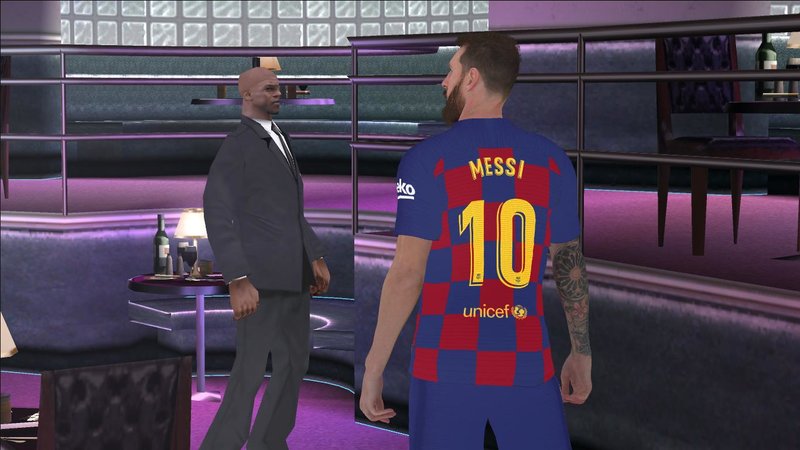 Lionel Messi (PES 2020) para GTA San Andreas