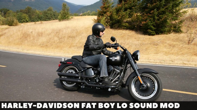 harley fatboy sound