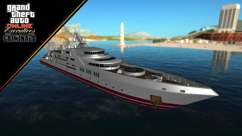 GTA San Andreas GTA V YACHT TO SA VERSION FINAL Mod 