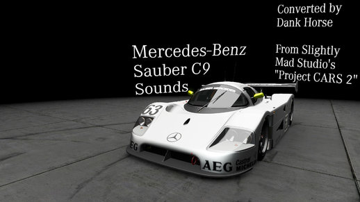 [Project CARS 2] Mercedes-Benz Sauber C9 Sounds