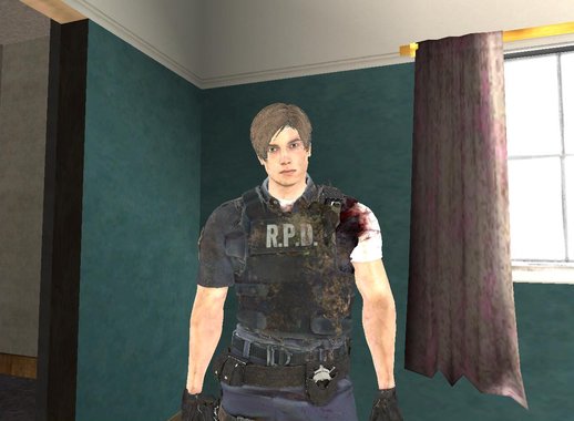 Leon Bandaged (from RE2 remake)