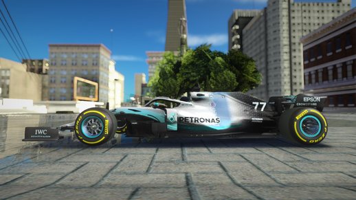 F1 2019 Mercedes Benz W10  #77