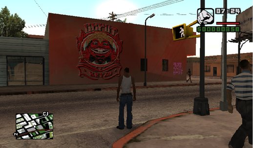 Cepot Mural In East Los Santos