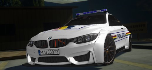 2018 BMW M4 Widebody - Politia Romana