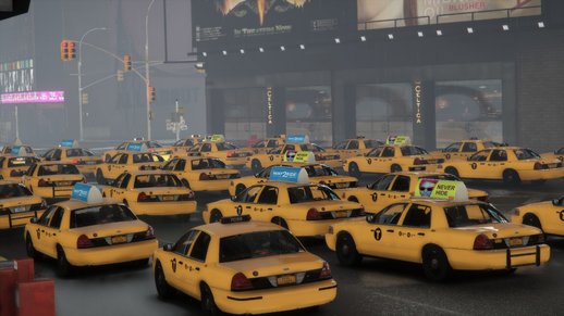 1998-2019 NYC Cab Skins Ford Crown Victoria