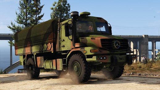 Mercedes Zetros Bundeswehr [Add-On]