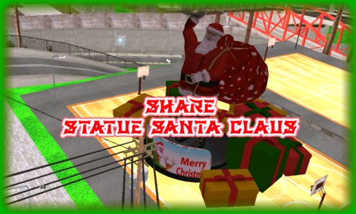 Statue Santa Claus for Mobile