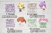 Nuevas Etiquetas Graffitis Spray Dead Or Alive Xtreme Venus Vacation GTA SA