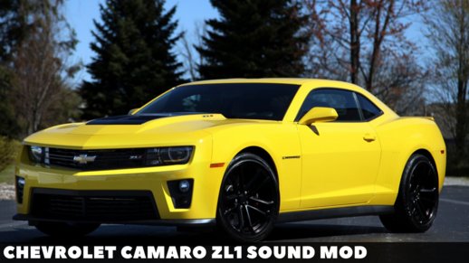 Chevrolet Camaro ZL1 Sound mod