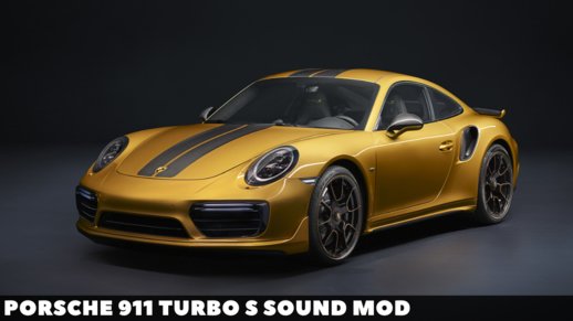 Porsche 911 Turbo S Sound Mod