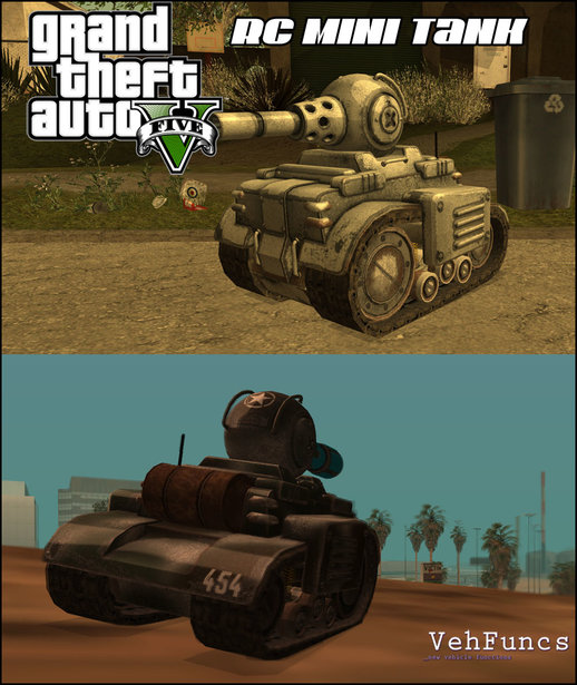 GTA V RC Mini Tank