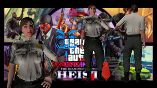 GTA Online Female Cop