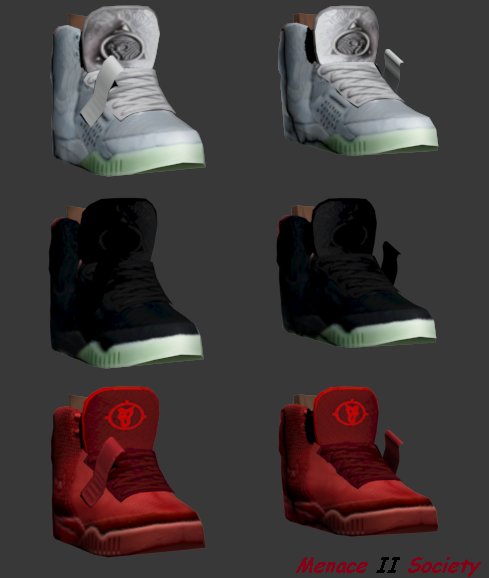 Asian Yeezy 2 (Low Poly)