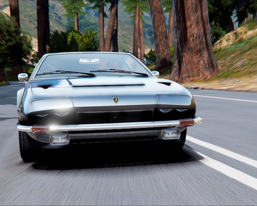 Lamborghini Jarama '76 [ Add-On | Animated Lights | Extras | Dirt ] 1.0