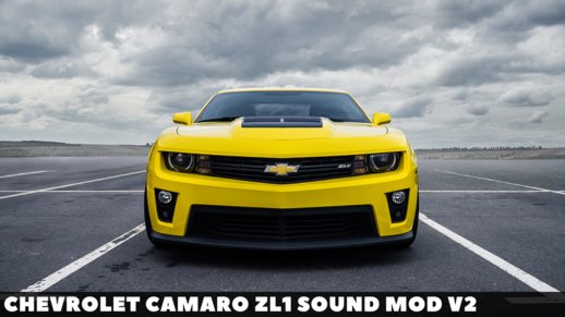 Chevrolet Camaro ZL1 Sound mod v2