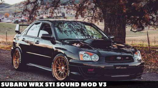 Subaru WRX STI Sound mod v3