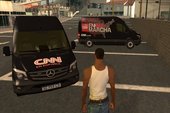 CNN Español News Van Sprinter