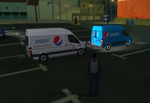 Mercedes Sprinter Van PepsiCO