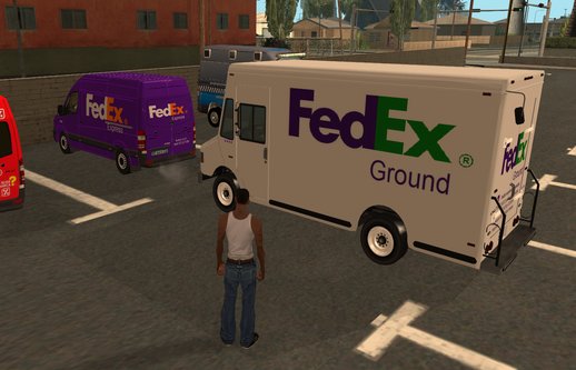 Mercedes Benz FedEX Boxville Sprinter