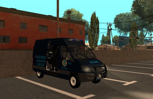 Mercedes Benz Sprinter Policia Federal Argentina v2