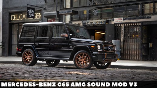 Mercedes-Benz G65 AMG Sound Mod v3