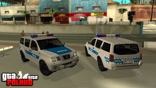 Nissan Pathfinder - Policja KMP Biała Podlaska